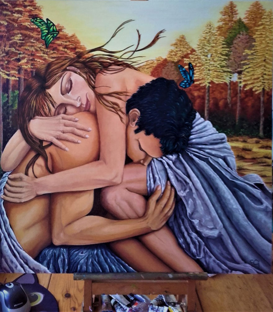 Les-Amoureux-Huile-(60x60)-880x1050